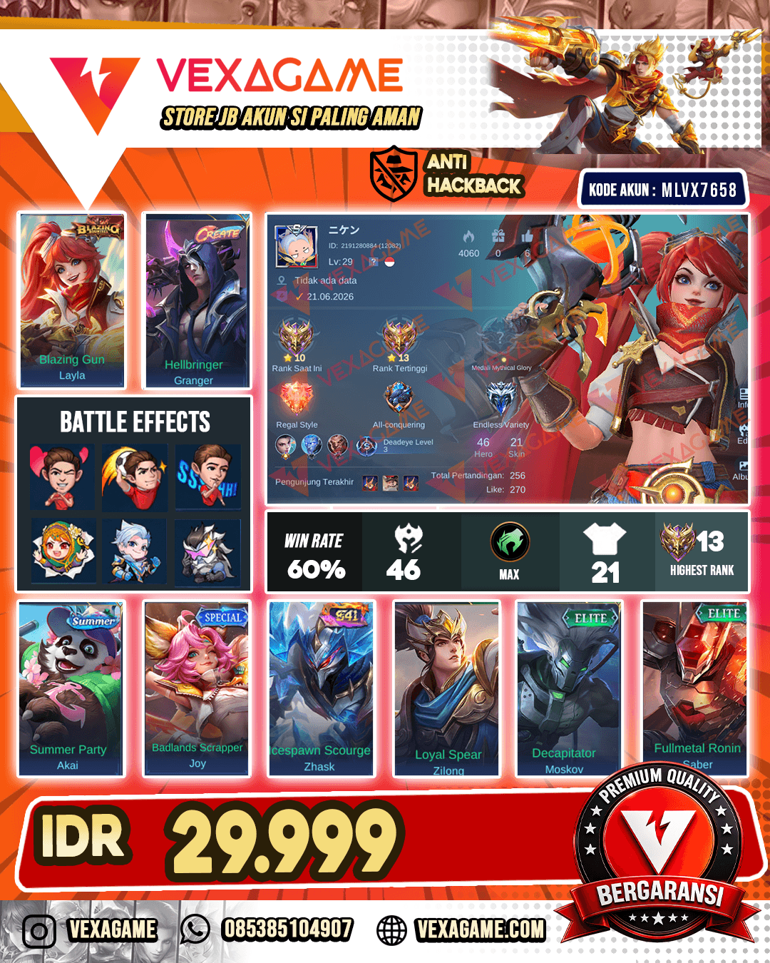 Akun Murah Harga Merakyat