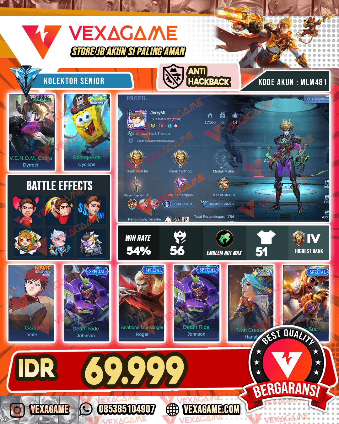 Dyrroh Venom | Cyclops Spongebob