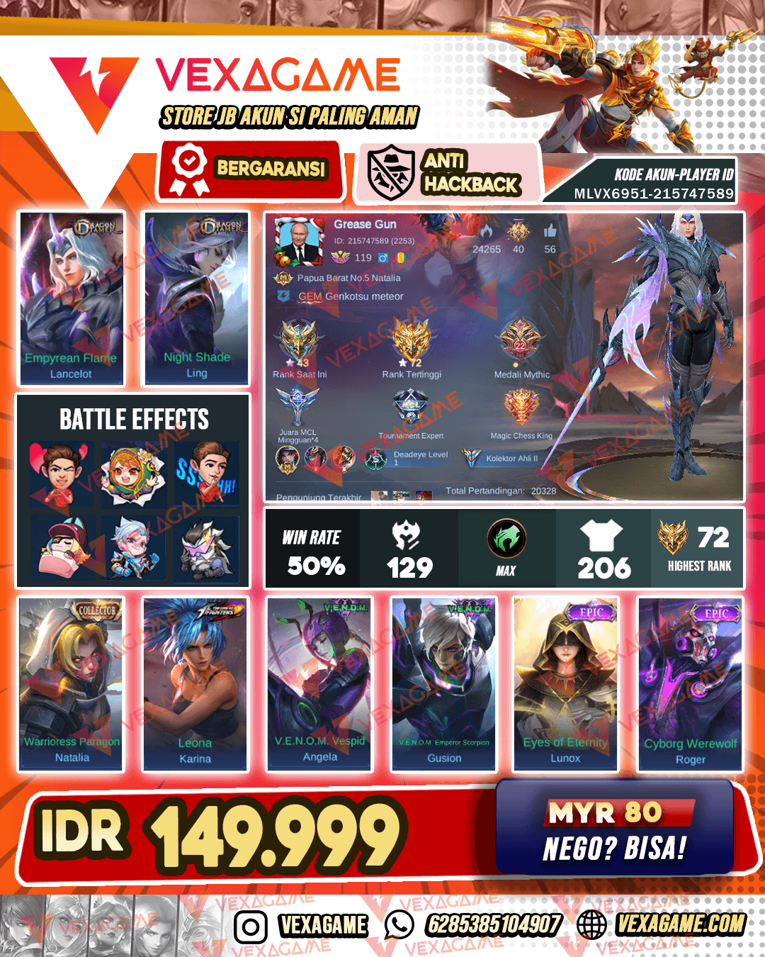 Lancelot Dragon Tamer | Ling Dragon Tamer