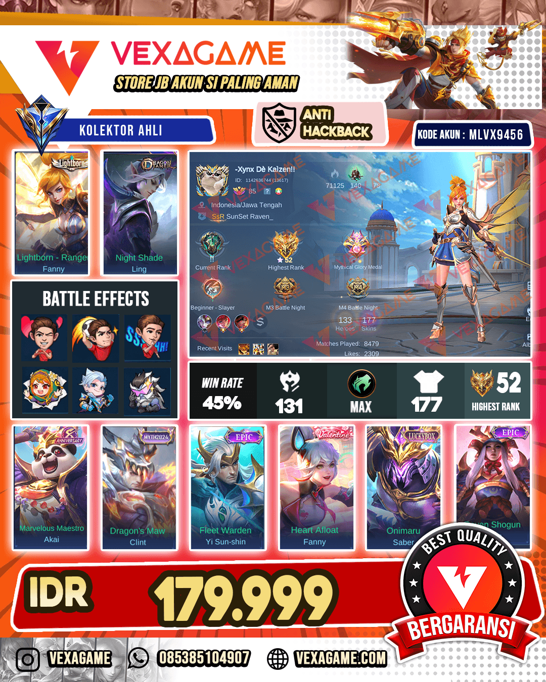 Fanny Lightborn | Ling Dragon Tamer | Saber Luckybox