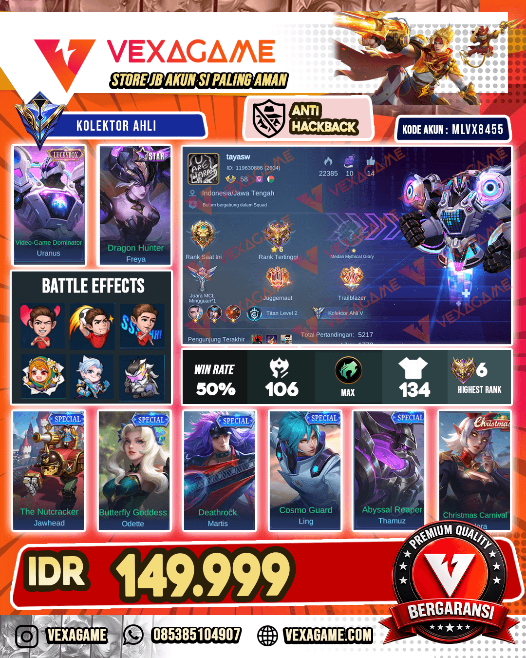 Uranus Luckybox | Freya Starlight