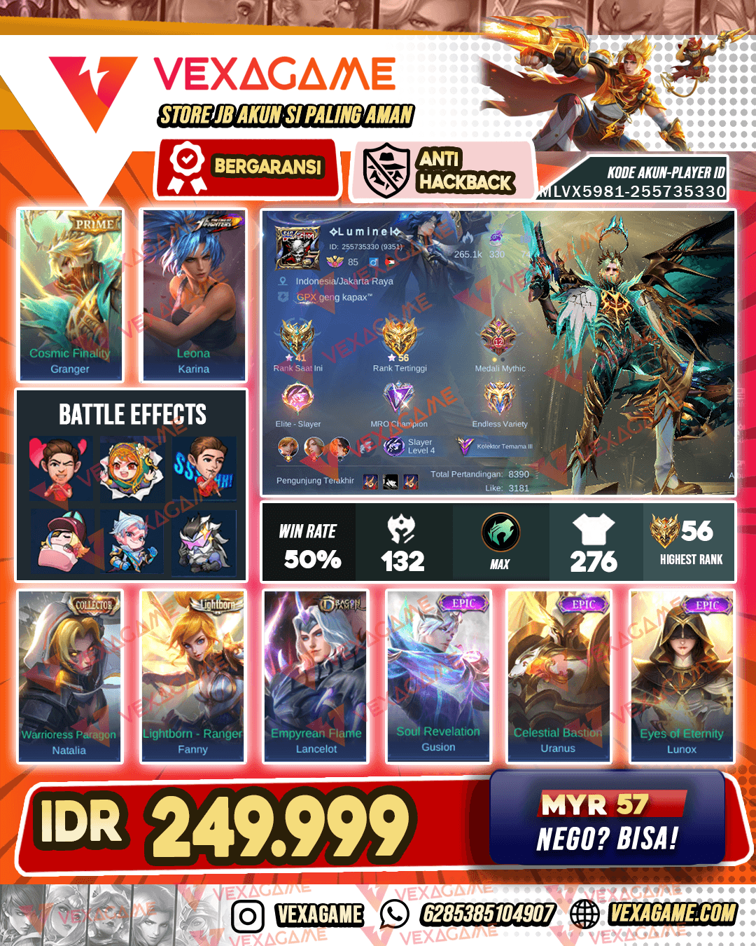 Granger PRIME | Emblem MAX & Hero MAX