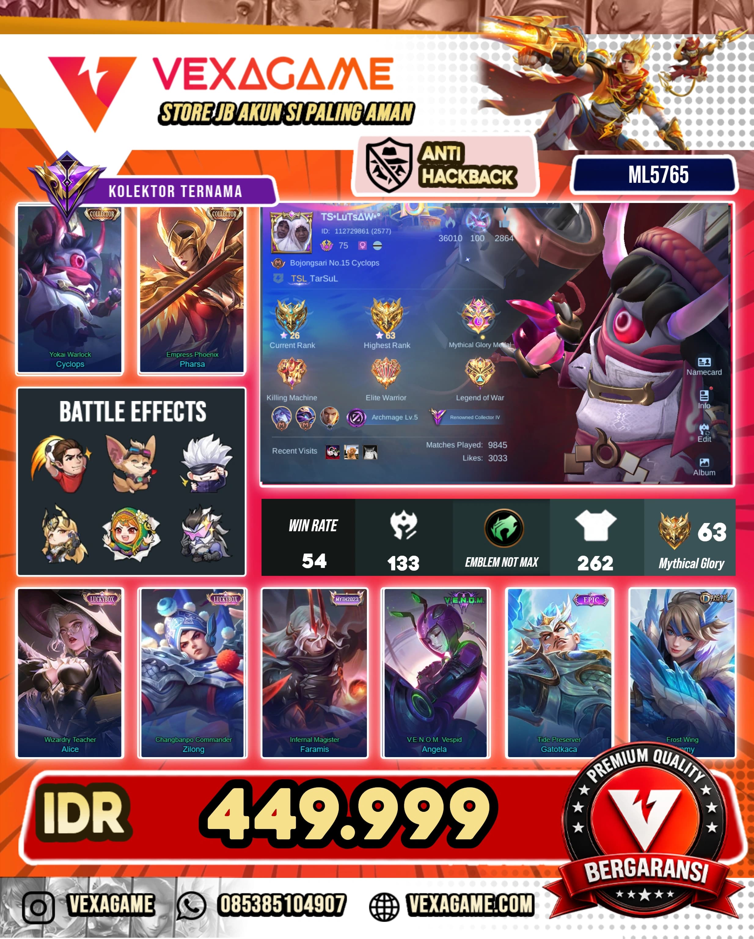 Cyclop X Parsha Collector | 2 Luckybox