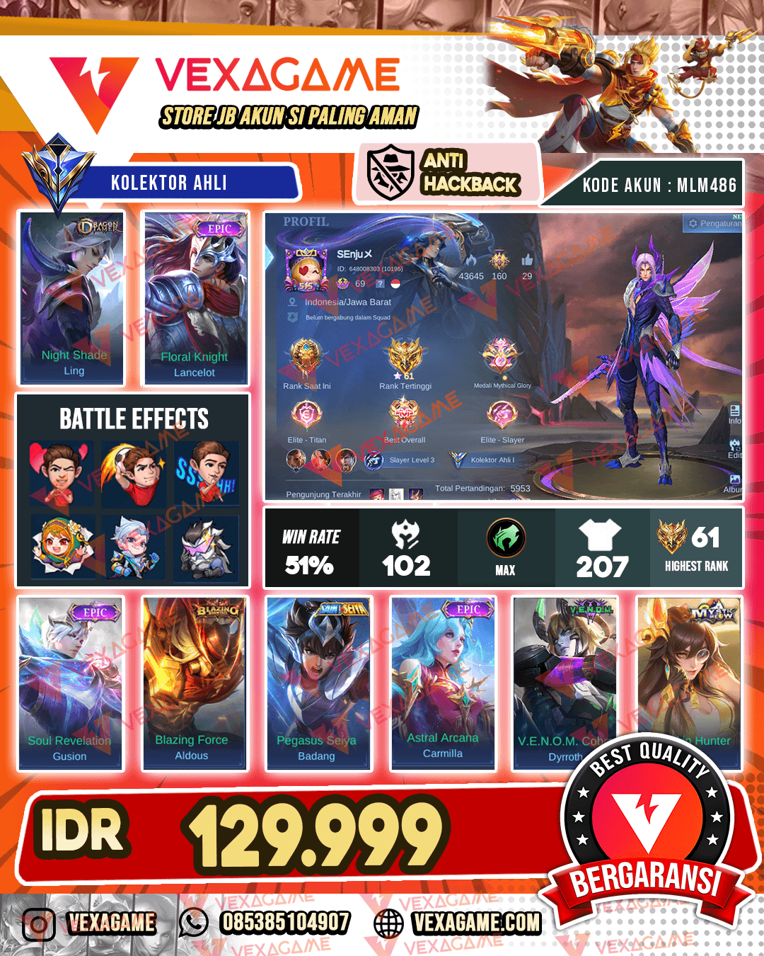 Ling Dragon Tamer | Lancelot Epic