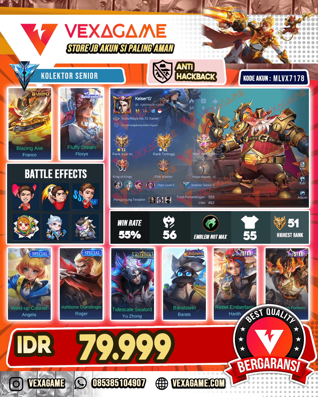 Franco Blazing | Floryn Sanrio
