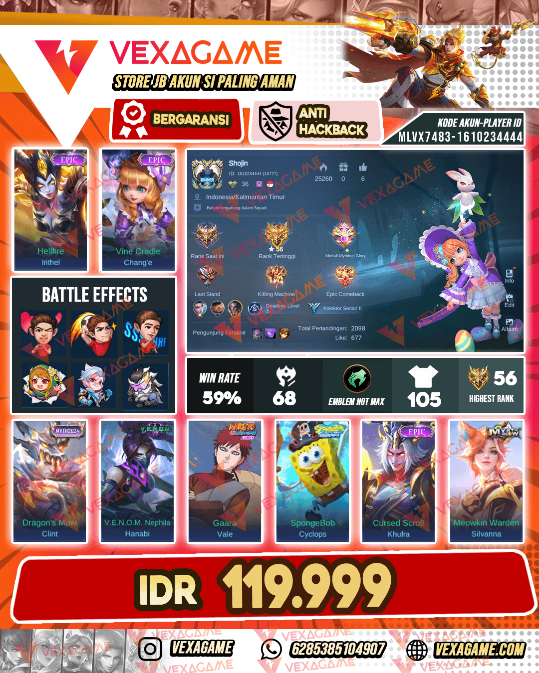 Change Epic | Irithel Epic