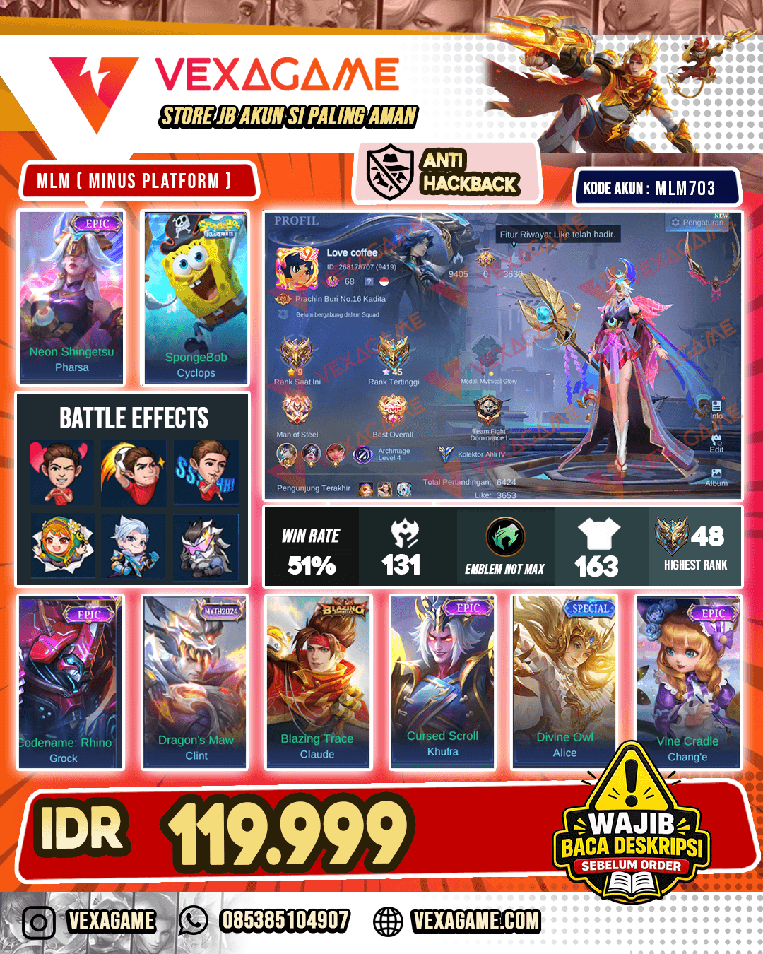 Pharsa Epic X Cyclops Spongebob