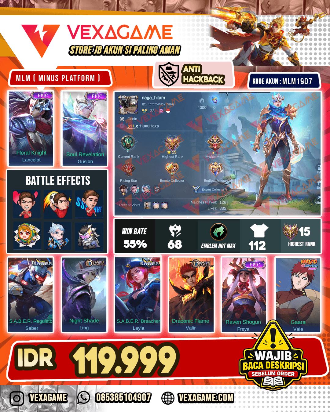Gusion Epic | Lancelot Epic