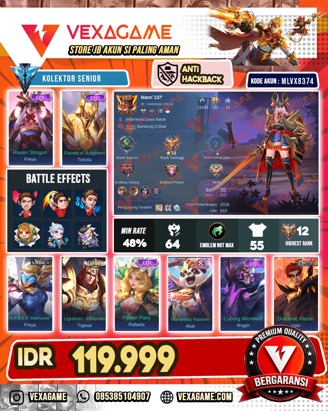 Freya Epic | Terizla Epic