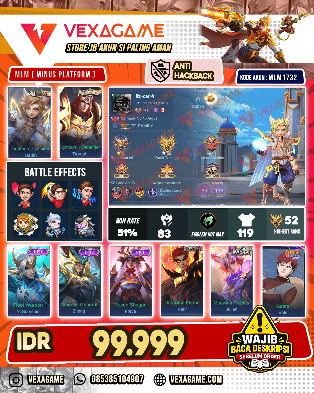 Harith Lightborn X Tigreal Lightborn