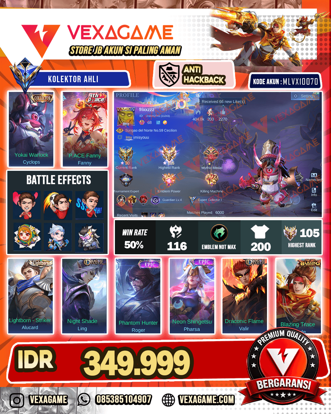 Cyclops Collector | Ex IMMO