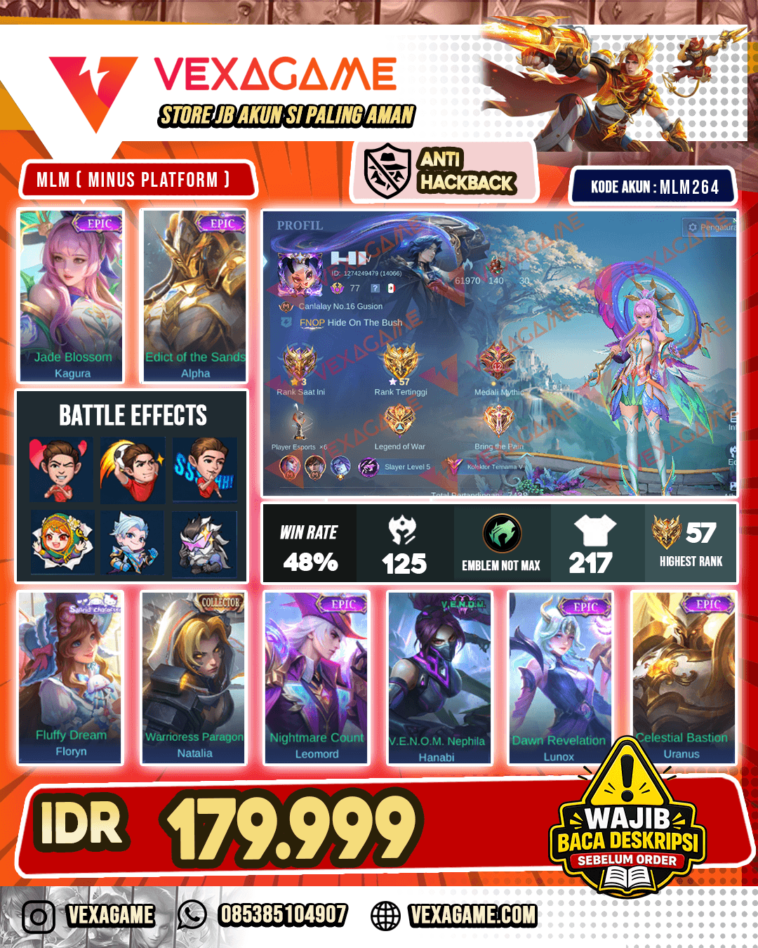 Kagura Epic | Alpha Epic | Emblem MAX