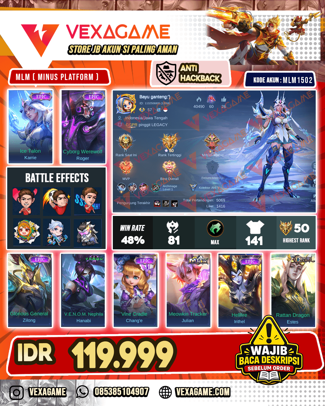 Karrie Epic | Roger Epic