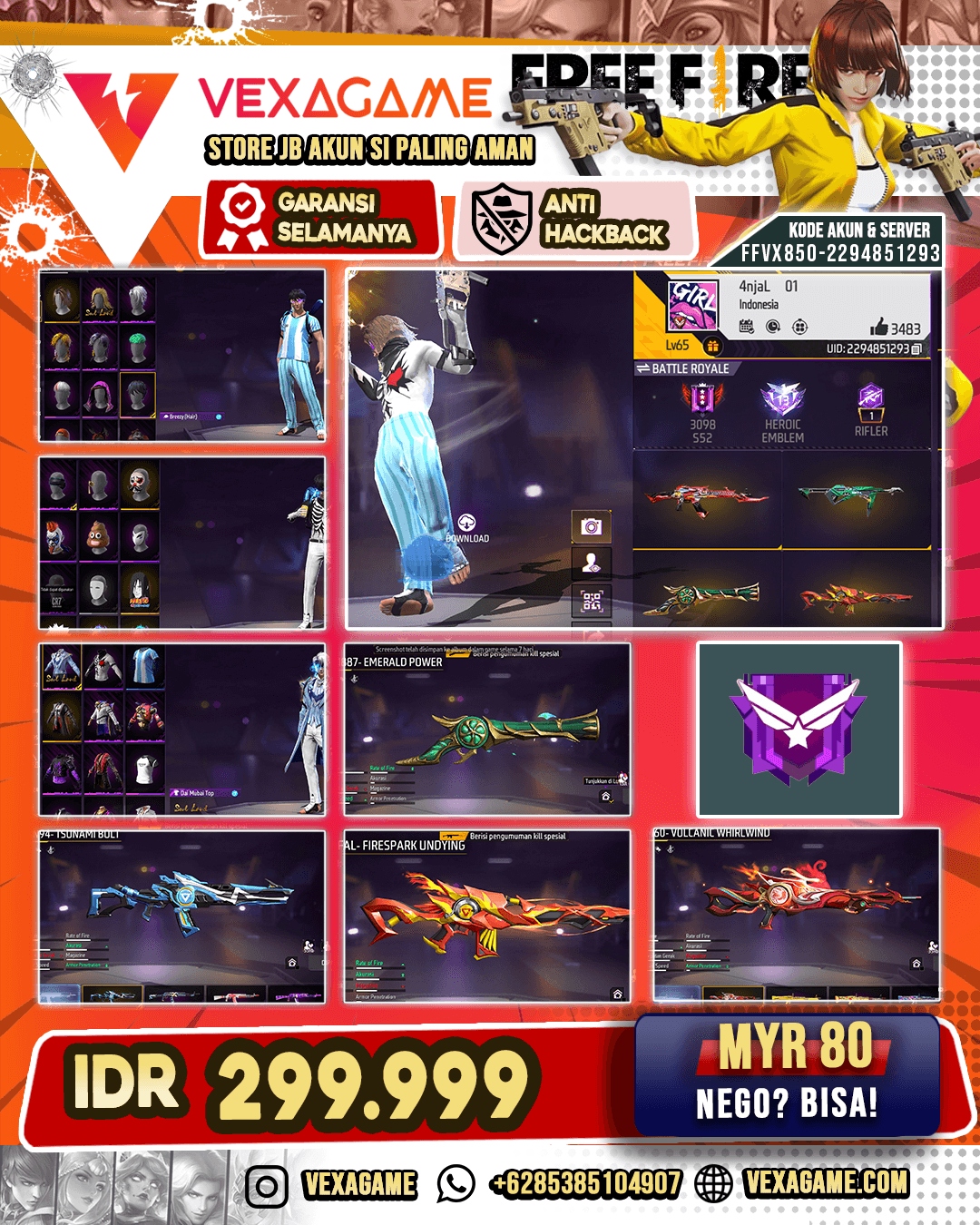 FULL GAGAH VOID ON SPEK GACOR VAULT TW 400 SG GURUN EVO 1
