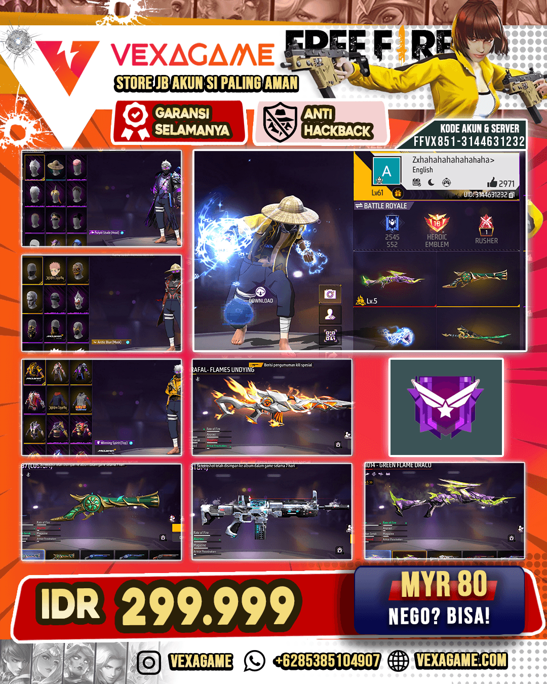 SPEK CEES GACOR JERAMI ON EVO 1 TINJU ON VAULT TW 400 GANTENG