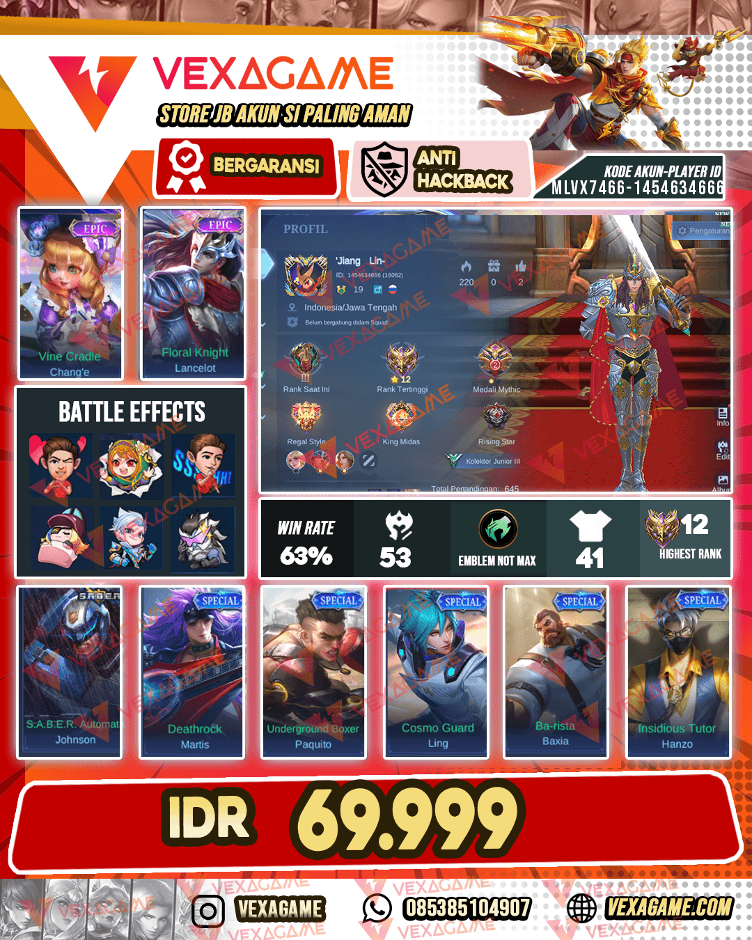 Akun Murah Harga Pelajar
