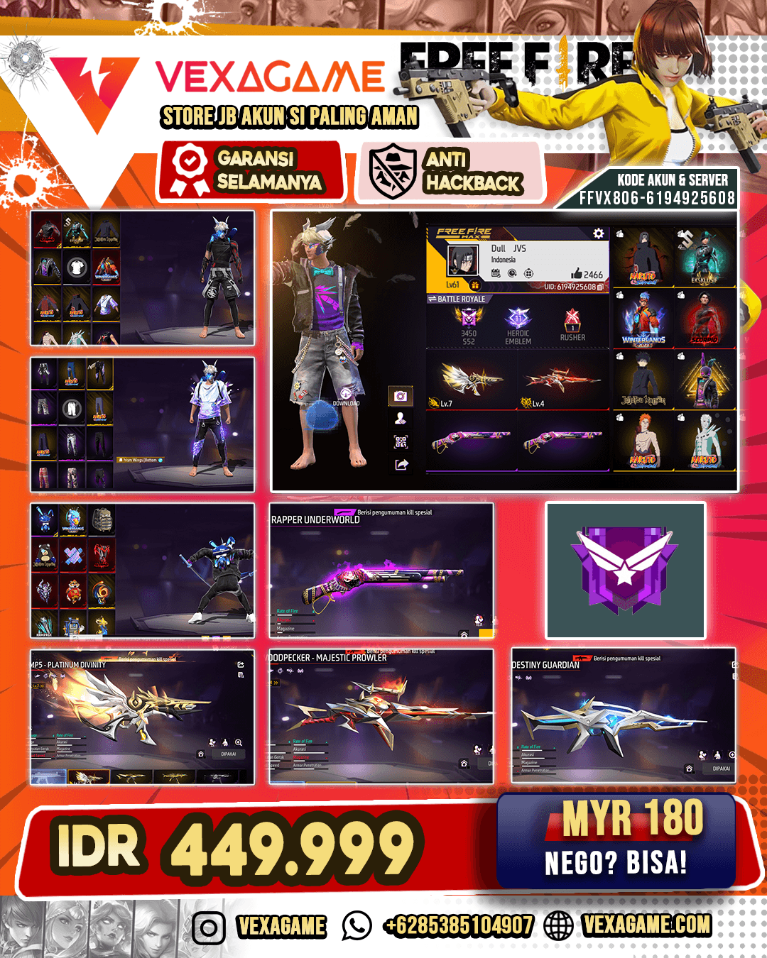 4 EVO 1 MAX | SG RAPPER | CELANA ANGLE | VAULT JJK