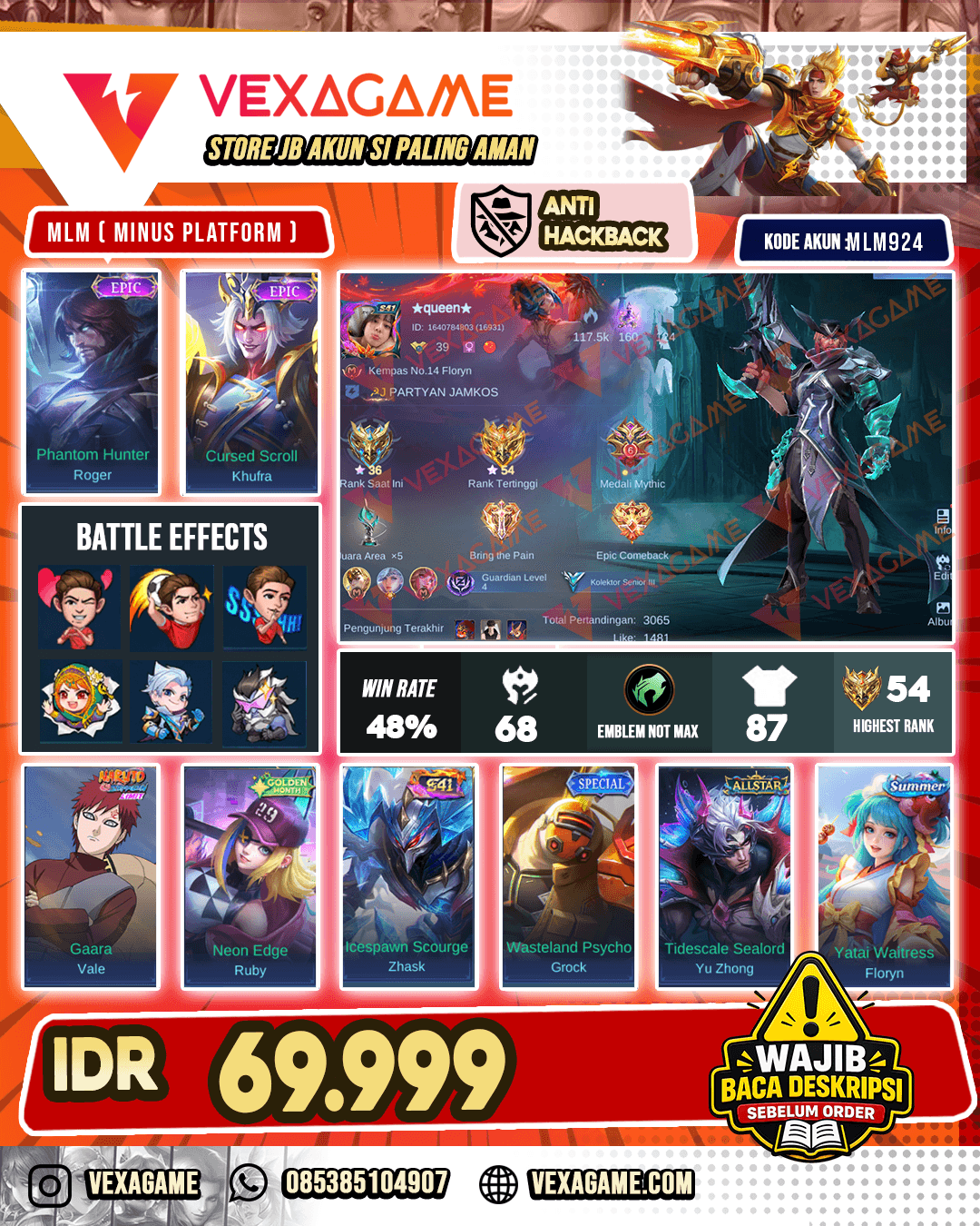 Roger Epic | Khufra Epic