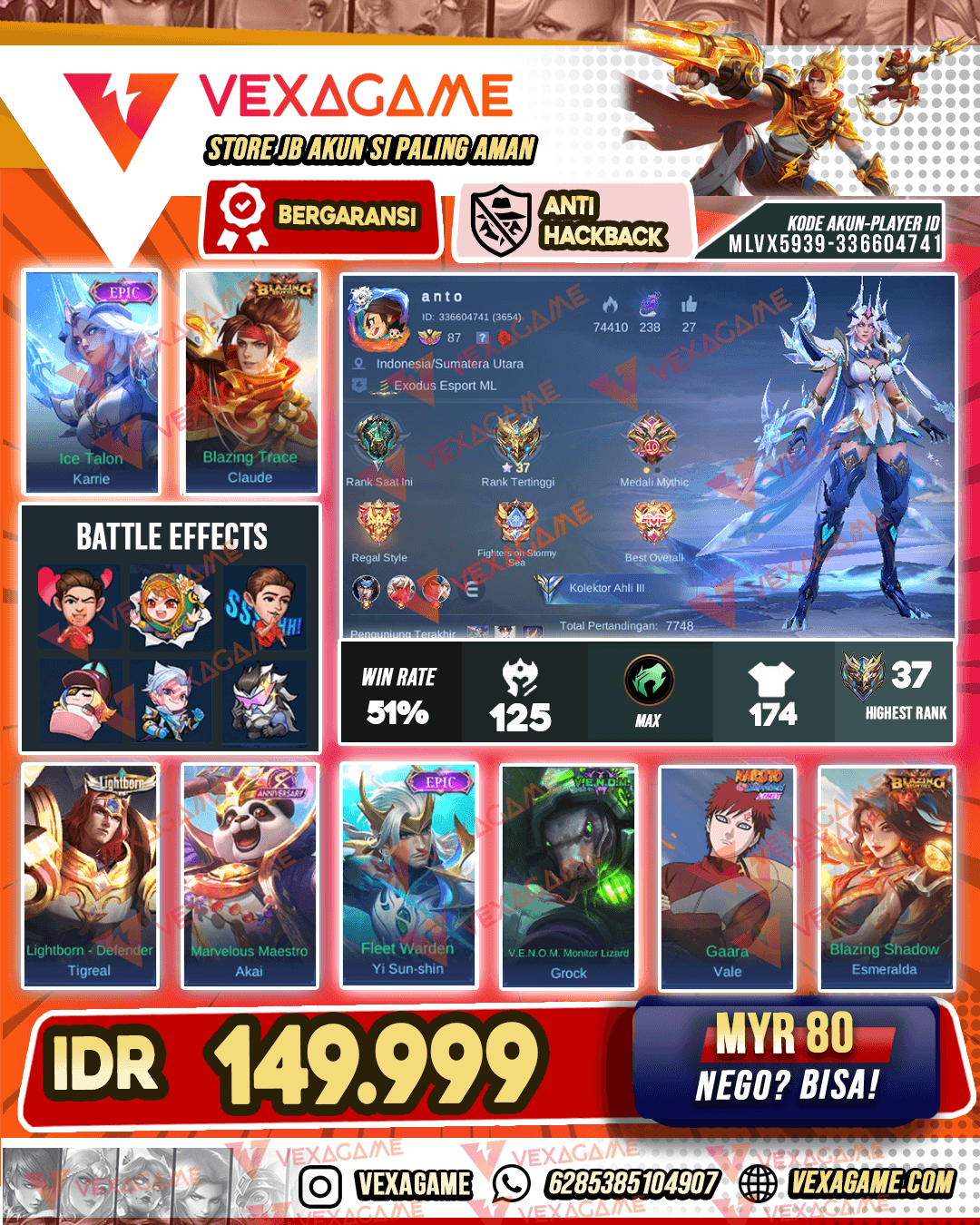 Karrie Epic | Claude Blazing