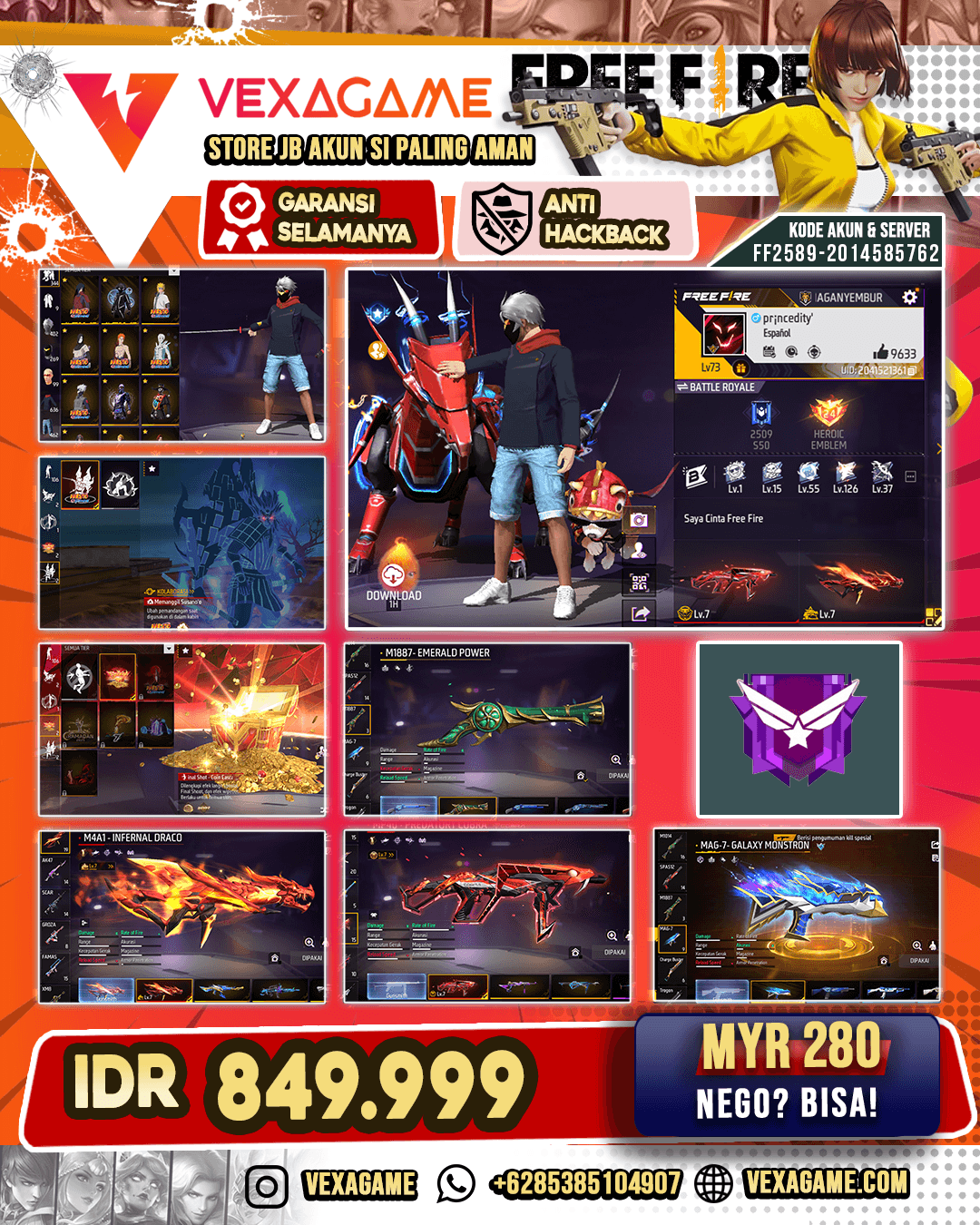 2 EVO MAX | Vault 600 ++ | Spek Ghoib