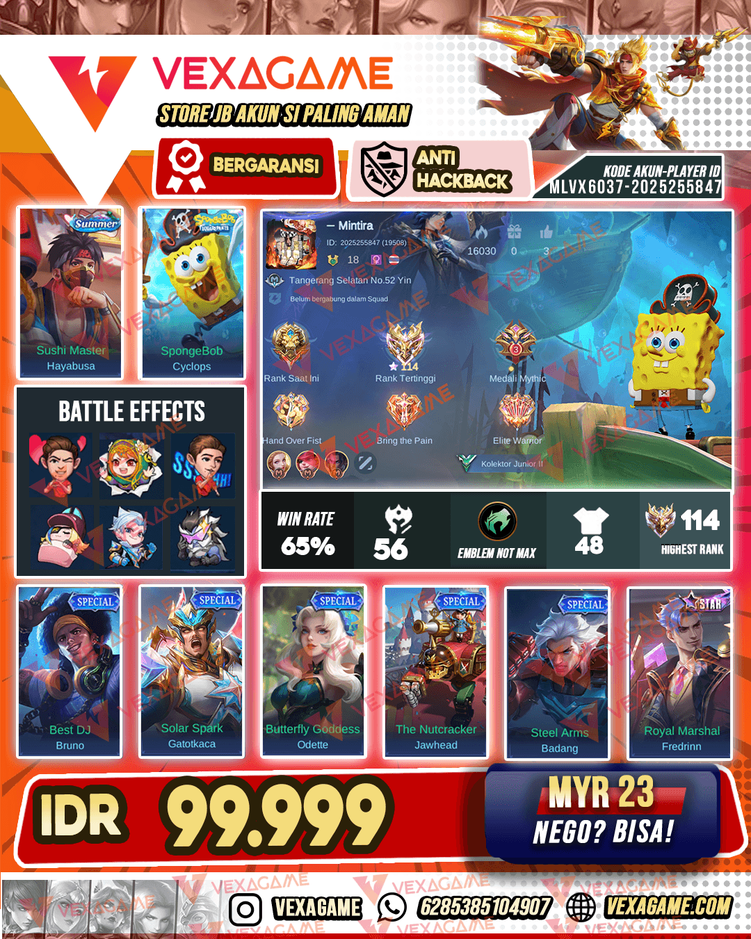Cyclops Sponsbob | Ex IMO