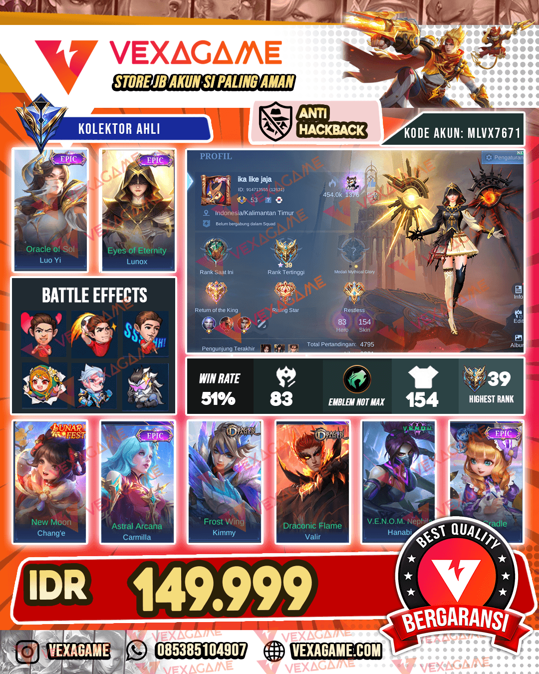 Lunox Epic | Luo Yi Epic
