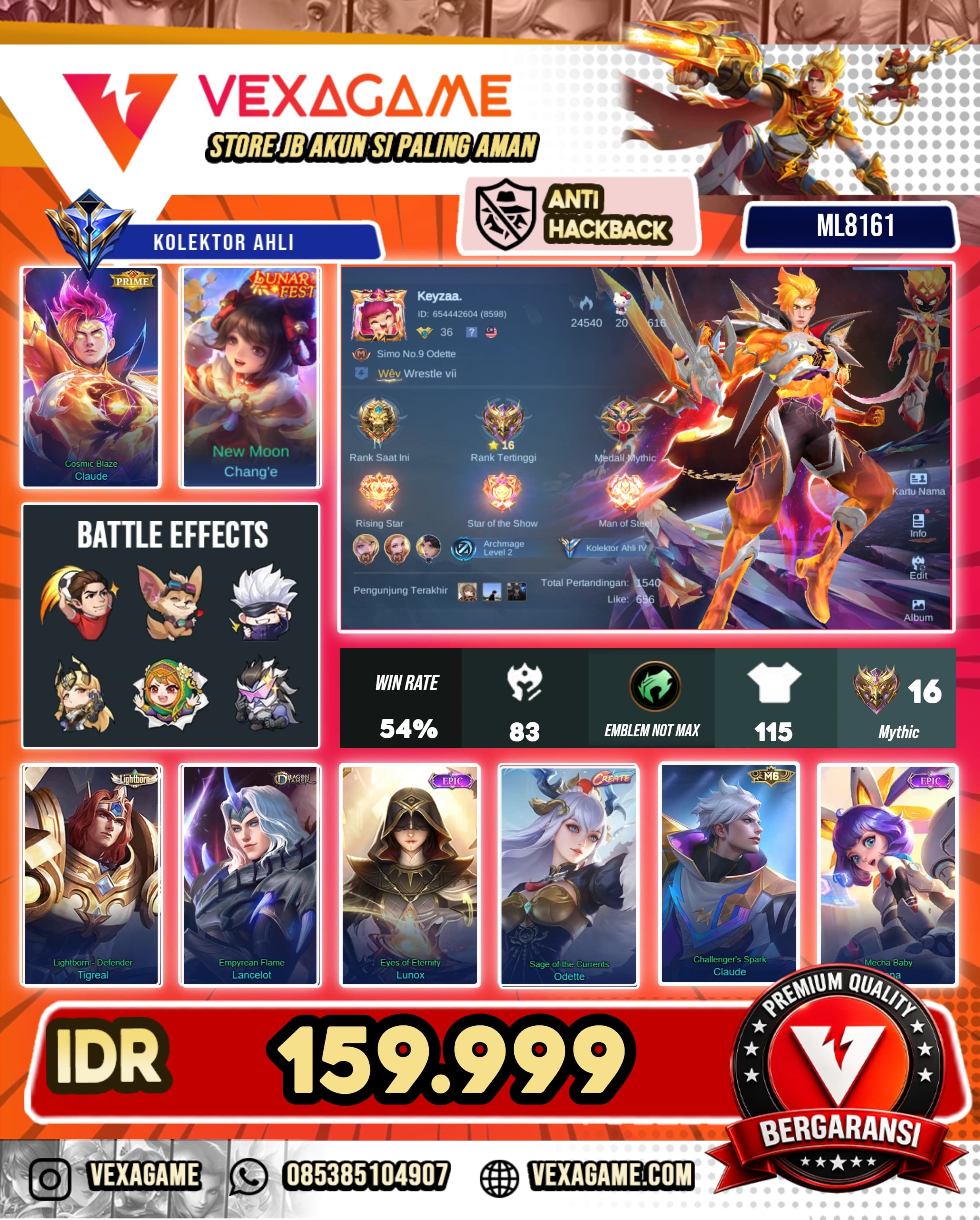 Claude Prime | Change Lunar Fest