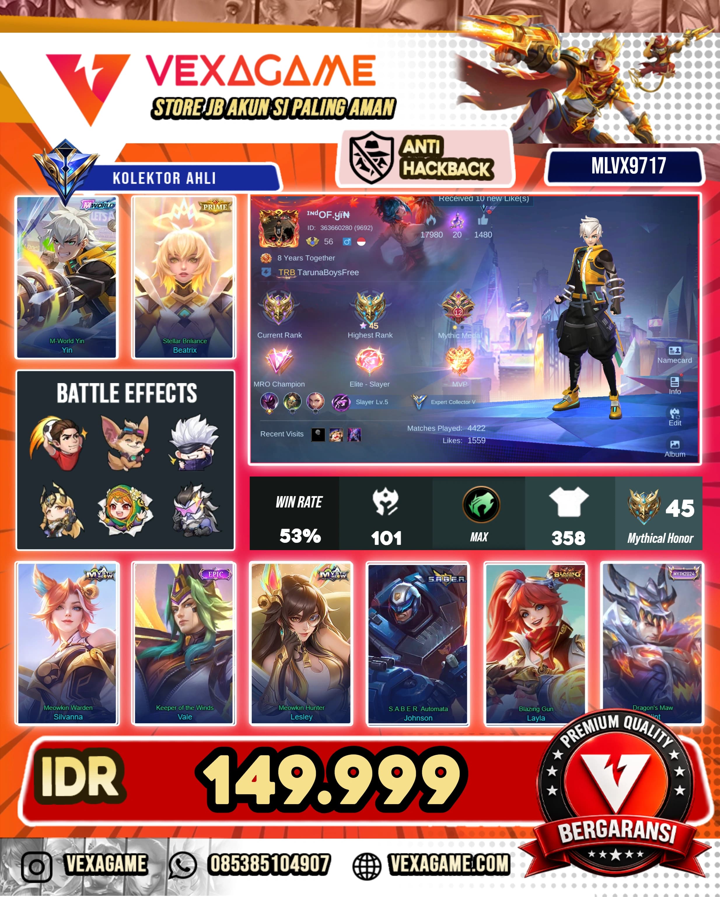 Yin M World | Beatrix M4