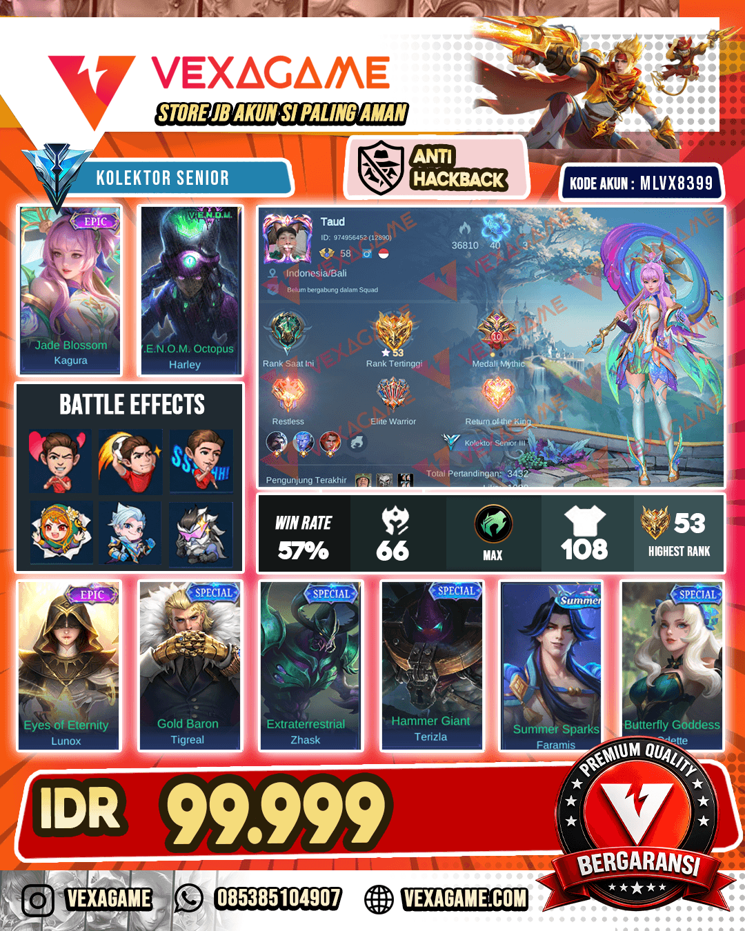 Kagura Epic | Harley Venom