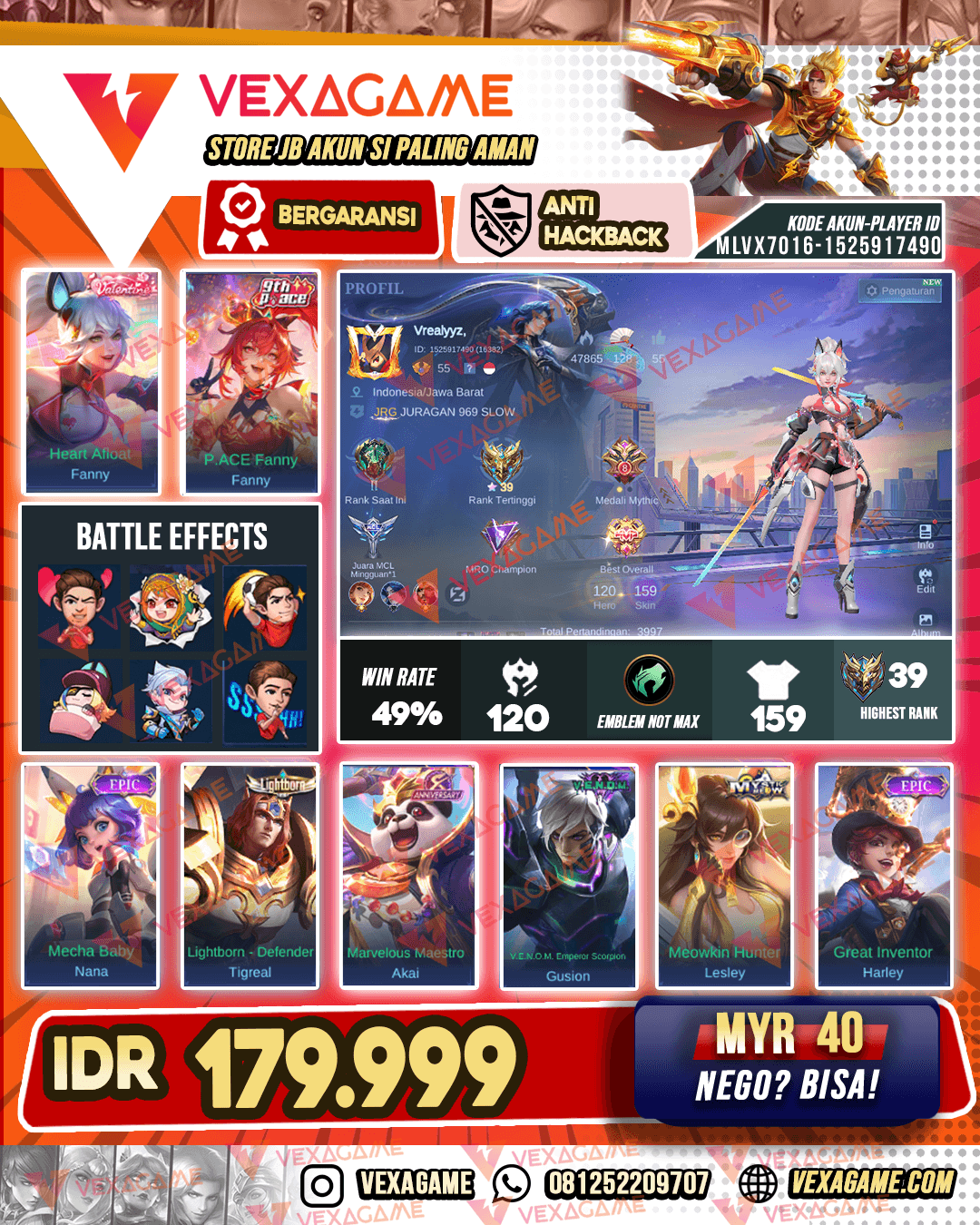 Fanny Valentine X Fanny P ACE