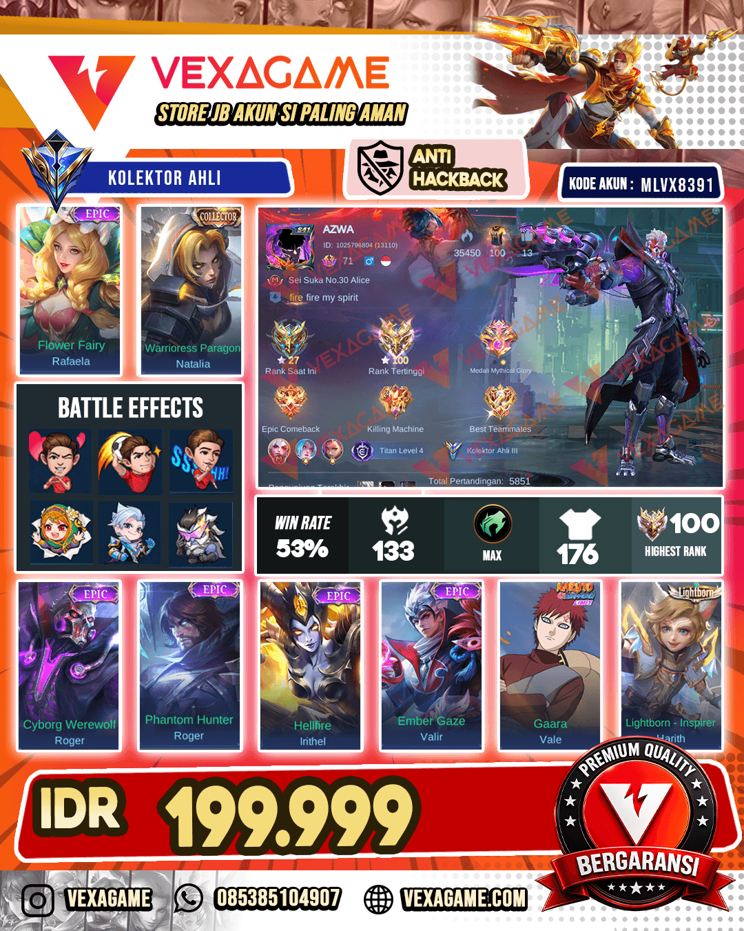 Roger Epic Ex Immortal