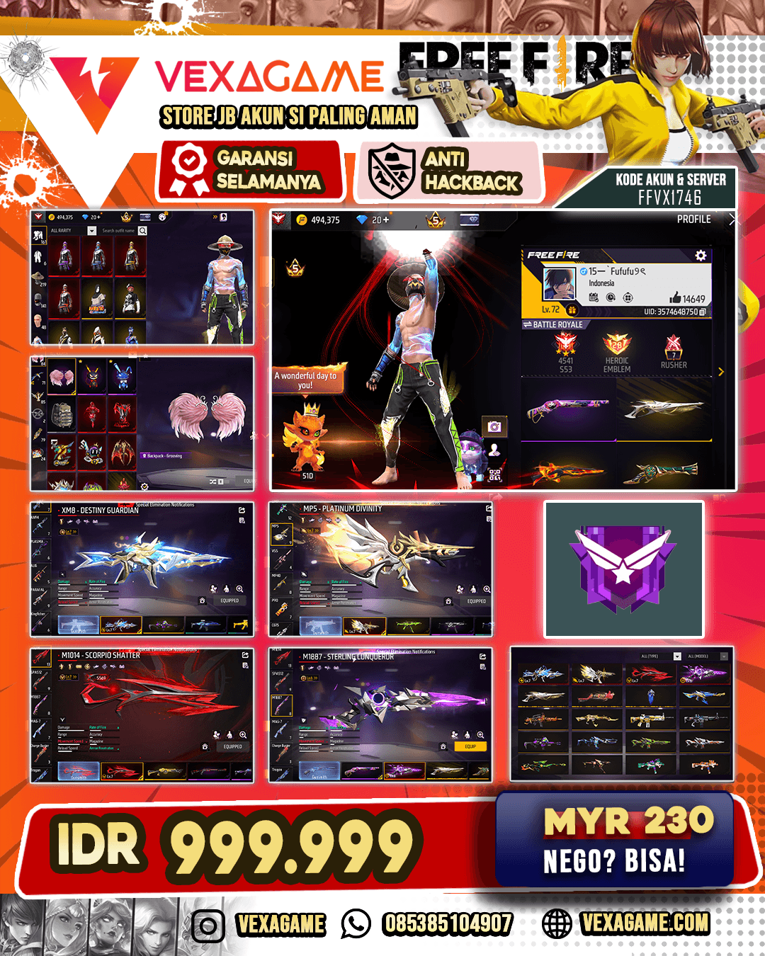 SG2 8 RASA | EVO 4 MAX 2 OTW MAX 2 | BUNDLE COBRA | BUNDLE OROCHIMARU | TOPI JERAMI | BUNDLE SUPER FUSION | CELANA ANGEL 2 RASA | ANIMASI KEDATANGAN ON