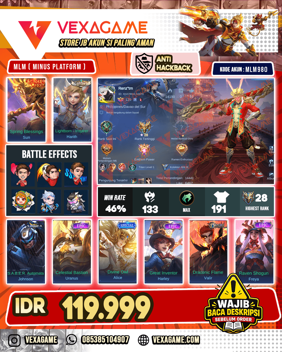 Sun Lunar | Harith Lightborn