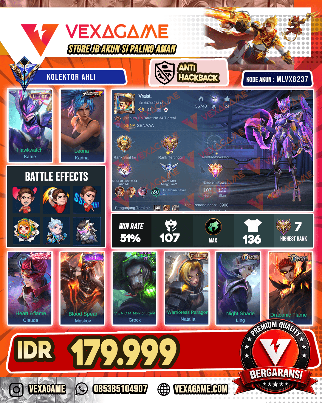 Karrie Luckybox | Karina KOF