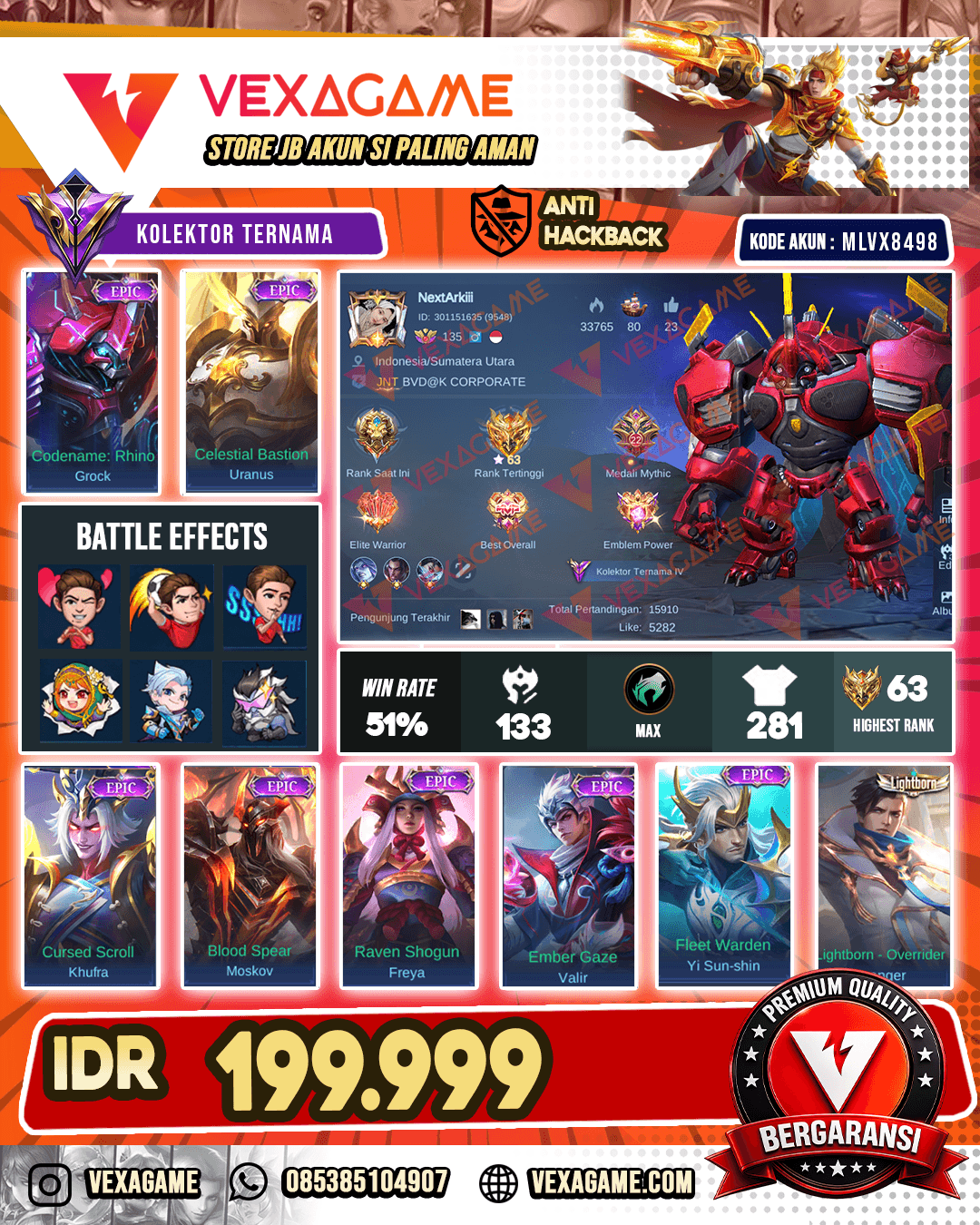 Grock Epic | Uranus Epic