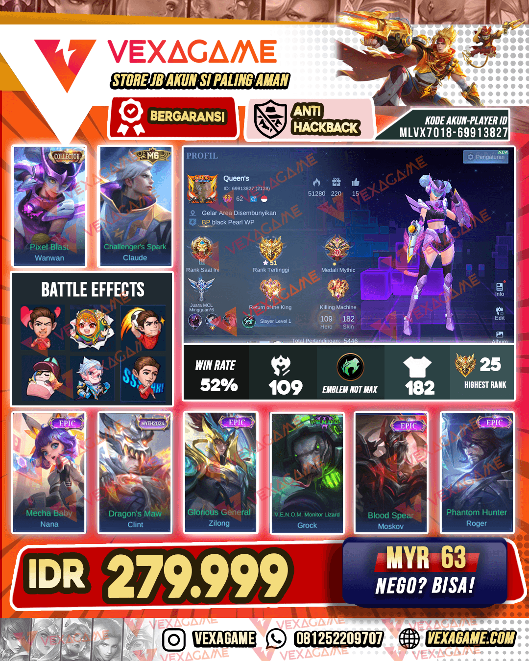 Wanwan Collector X Claude M6 | Emblem MAX