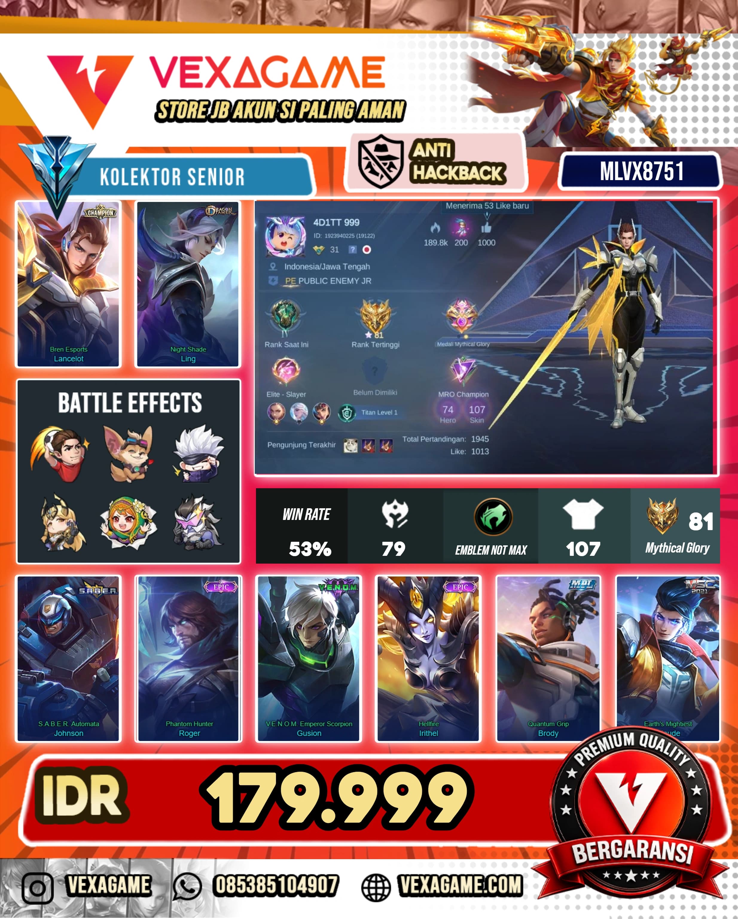 Lancelot Champion | Ling Dragon Tamer
