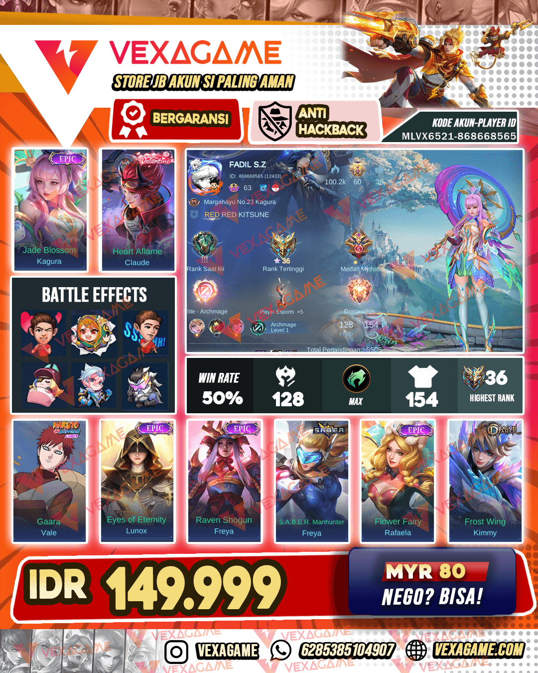Kagura Epic | Claude Valentine