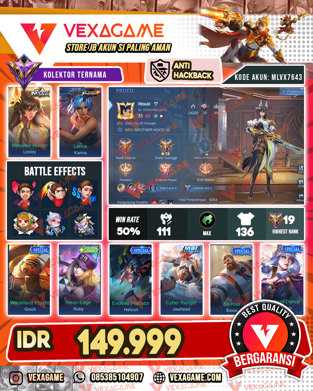Lesley Meow | Karina KOF