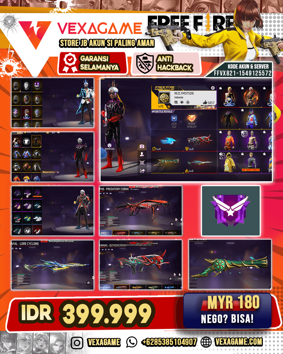 3 EVO | 2 BUNDLE VOID | SG TEROMPET | MP40 FLASHING SPADE | M4A1 GENOS | VAULT 450++