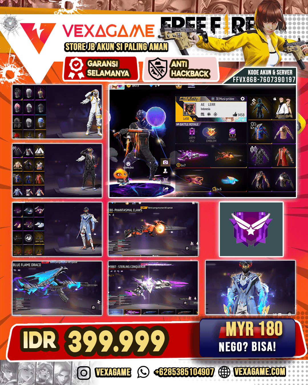 SPEK GACOR VAULT TW 200 EVO JIBUN MAX 2 SUKUNA ON BANDIT ON