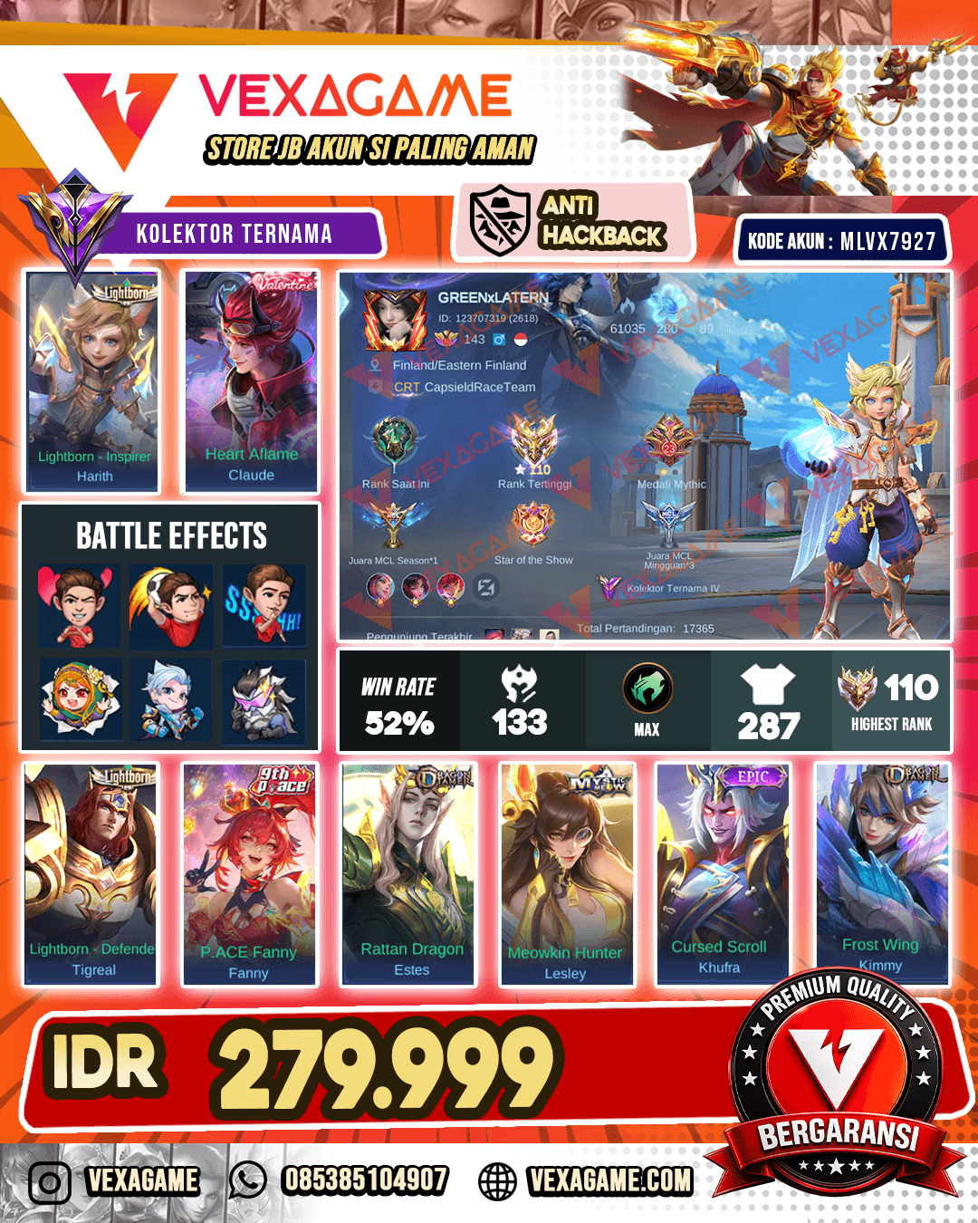 Harith Lightborn | Claude Valentine | Ex Immortal