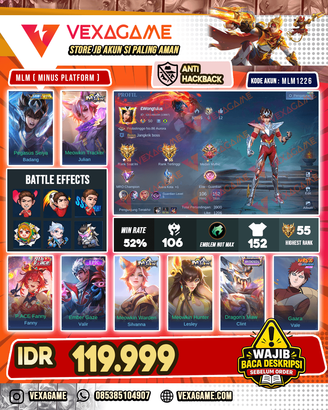 Badang Saint Seiya X Julian Miaw