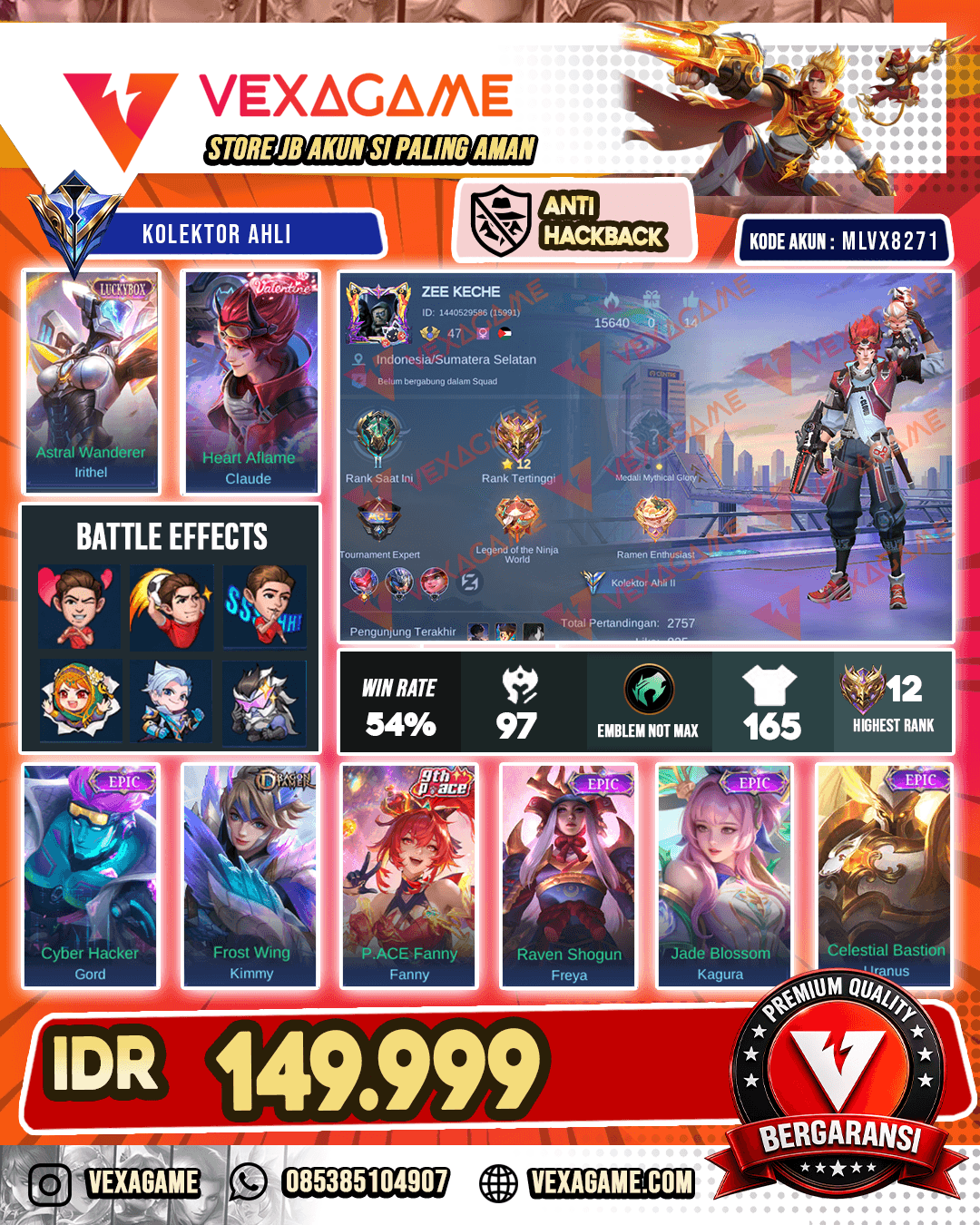 Claude Valentine X Irithel Luckybox
