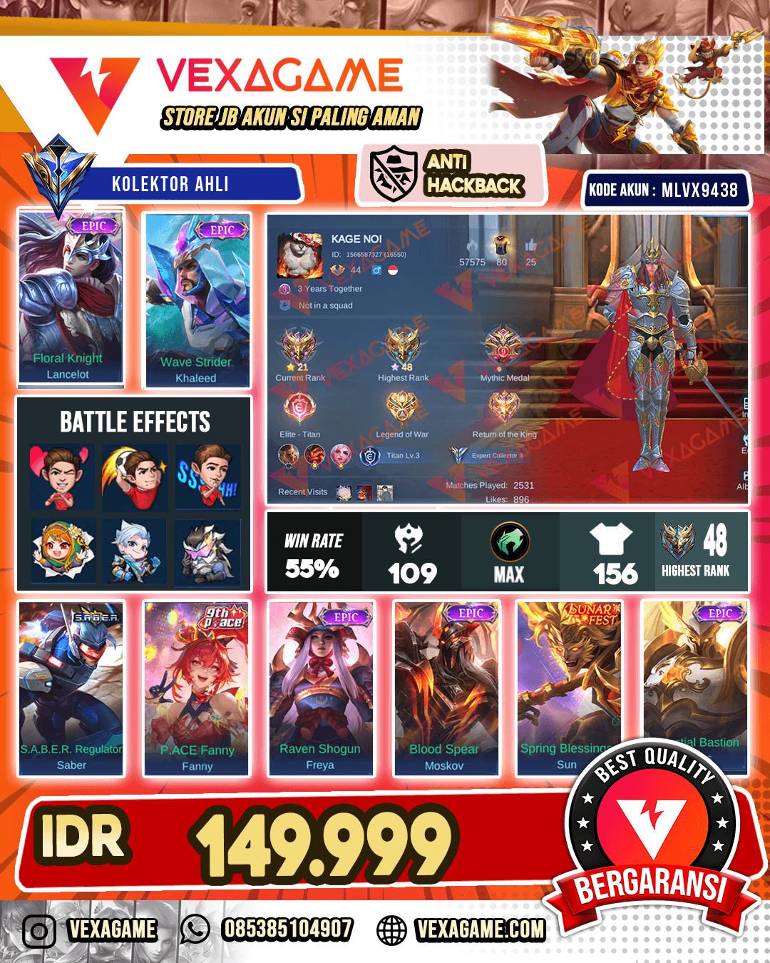 Lancelot Epic | Khaled Epic