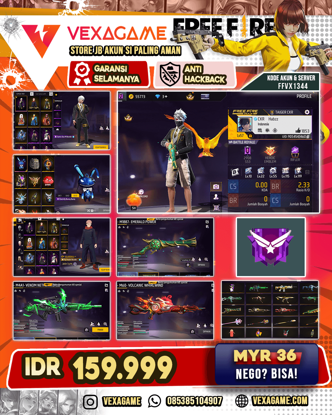 SG TEROMPET | M4A1 VENOM NETHERWORLD | M60 Volcanic | VAULT 120