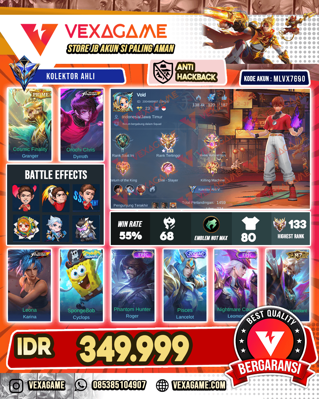 Dyrot Kof | Granger Prime | Ex Imortal