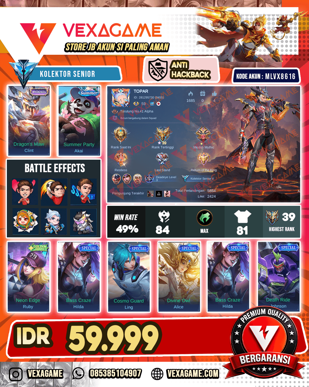 Akun Murah Harga Pelajar