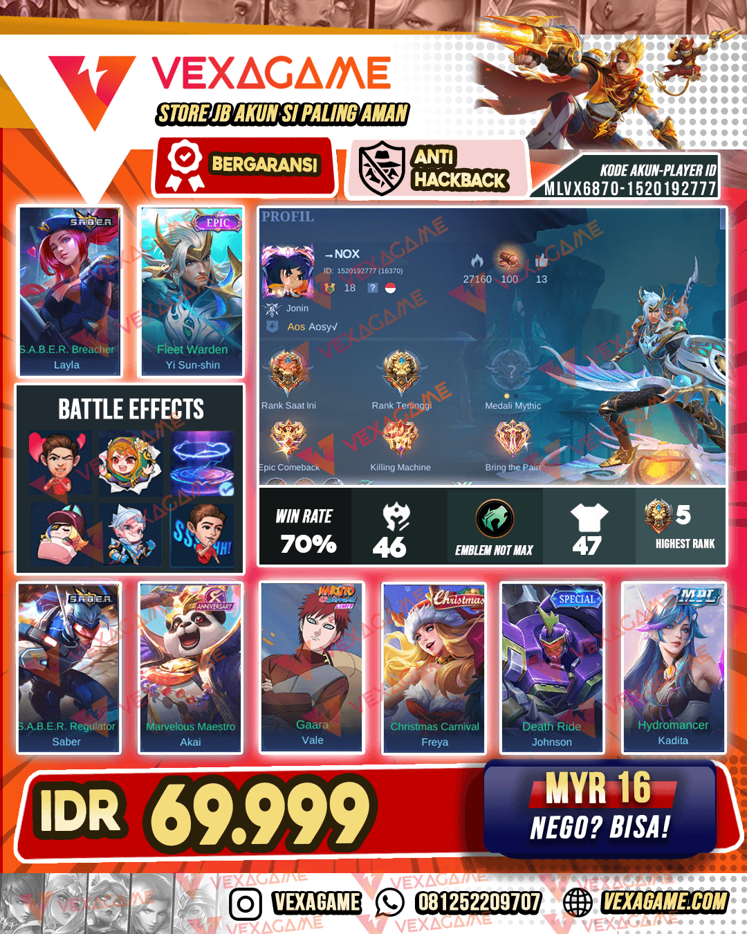 Akun murah meriahh