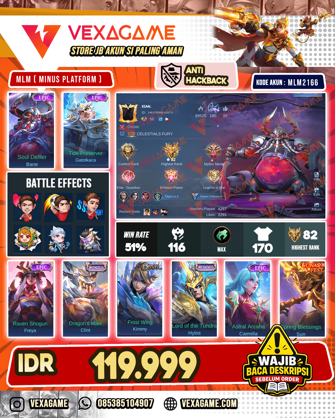 Bane Epic | Gatot Kaca Epic